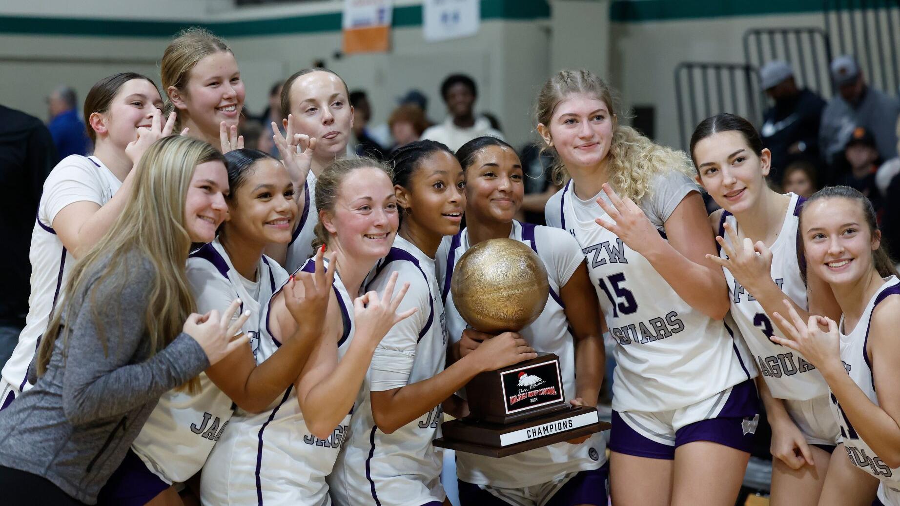 Don Maurer Invitational, girls championship: Fort Zumwalt West 49, MICDS 40